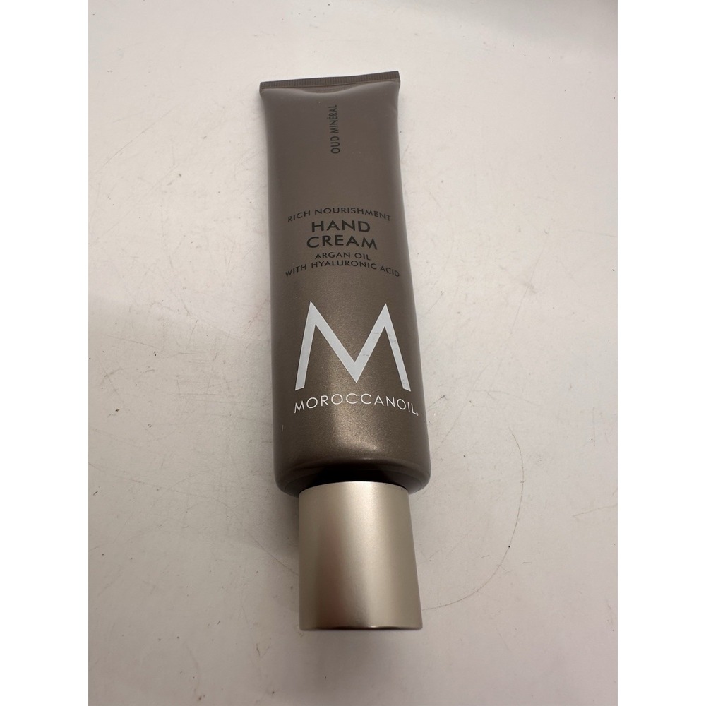 Moroccanoil Oud Mineral Rich Nourishment Hand Cream Argan Oil 3.4 oz New